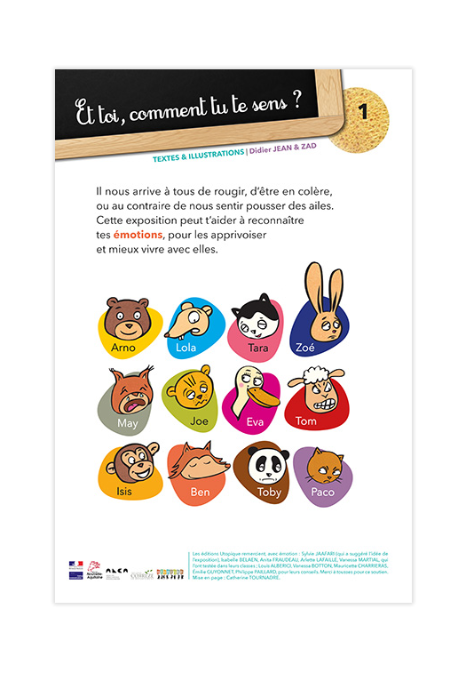 Et toi, comment tu te sens ?, exposition, Utopique, éditeur indépendant