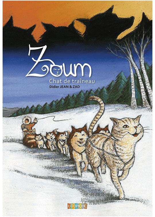 Zoum chat de traîneau